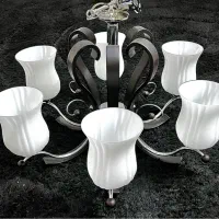 لوستر ۶ شاخه شیک و مدرن