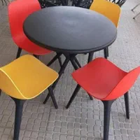 میز و صندلی پلاستیکی ناهار خوری وباغی