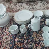 سرویس غذاخوری ۵۱ پارچه سفید