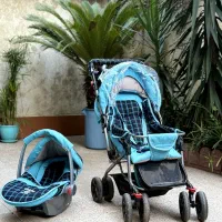 کالسکه و کریر چیکو برای راحتی بچه ها
