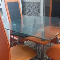 میز ناهار خوری|میز و صندلی غذاخوری|قم, نخودی|دیوار