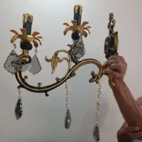 دیوار کوب دو شعله در حدنو
