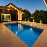 ۵۱۰ متر باغچه با ۱۱۰ متر ویلا دو خواب