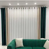 با پرده های با کیفیت و مدرن