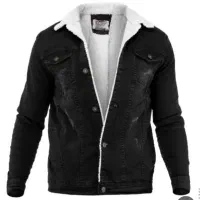 کت جین خز دار