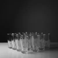 ست ۱۷ عددی لیوان بلور ظریف سالم