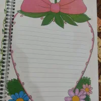 دفتر مشق و دفتر دیکته فانتزی رنگی رنگی|لوازم التحریر|سبزوار, گلشن|دیوار