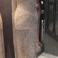 لباس مجلسی پنل نیمه آماده وارداتی