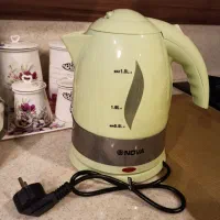 کتری برقی NOVA کم کار  سالم همراه با فیلم کارکرد|قوری، کتری، قهوه‌ساز دستی|مشهد, ملک‌آباد|دیوار