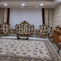 مبل سلطنتی ۹نفره در حد نو