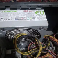 پاور ۳۸۰ گرین  رم ۴ ddr3 و cpu A6قاب کیس گرین|قطعات و لوازم جانبی رایانه|کرج, خرمدشت|دیوار