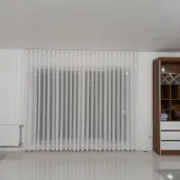 پرده نصب دوخت ریل لوازم پرده