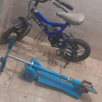 دوچرخه سایز ۱۲ و اسکوتر