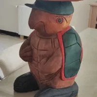 مجسمه چوب نایاب