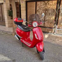 موتور وسپا Ts150 مدل ۱۴۰۱ رنگ سفارشی/تک برگ سند