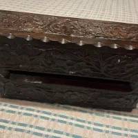 جا دستمال کاغذی چوبی دست ساز|صنایع دستی و سایر لوازم تزئینی|تهران, صادقیه|دیوار