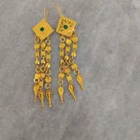 فروش فوری گوشواره طرح سنتی آویز بلند