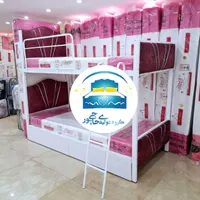 تخت خواب دو طبقه حاجی پور(تختخواب۲دوطبقه)تشک طاووس|تخت و سرویس خواب|مشهد, حسین‌آباد|دیوار