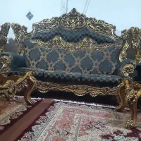 مبل سلطنتی ۹ نفره  (قیمت توافقی)|مبلمان خانگی و میز عسلی|میاندوآب, |دیوار
