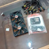 ست تجهیزات کامپیوتر  HDMI سوئیچ + فن + کابل