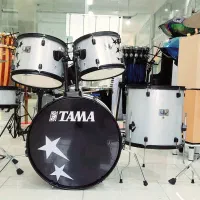 فروش درامز جینبائو هفت تکه سفید صدفی عالی