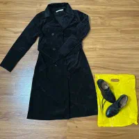 مانتو زمستانه وکفش رسمی