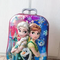 کیف مدرسه چمدانی چرخ ژله ای