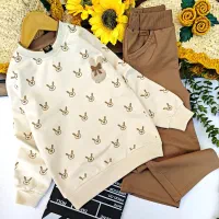 ست بلوز شلوار کودک و نوجوان|کفش و لباس بچه|زنجان, |دیوار