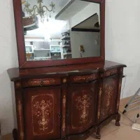 فروش کنسول و آینه معرق ۶ پایه