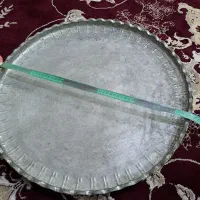 سینی مسی80 سال قدمت|کلکسیون اشیاء عتیقه|مشهد, رسالت|دیوار