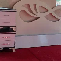 تخت دونفره سالم یدونه تخت بچه|تخت و سرویس خواب|سلماس, |دیوار