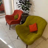 مبل قایقی در حد نو