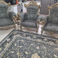 مبل نه نفره چوب راش