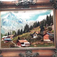 تابلو فرش طبیعت|تابلو فرش|لشت نشا, |دیوار