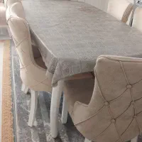 میز،ناهار خوری6نفره،آینه کنسول،جلو مبلی، میز تی وی|مبلمان خانگی و میز عسلی|نمین, |دیوار