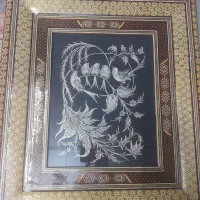 تابلوی گل مرغی