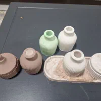 ظروف سنگ مصنوعی|صنایع دستی و سایر لوازم تزئینی|زاهدان, |دیوار