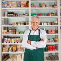 فروشنده مواد غذایم هرکی خواست فروشنده پیام بده