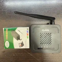 مودم zyxel تر‌و‌تمیز‌و‌سالم