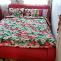 سرویس تخت در حد با دوتاصندلی نو نو قابل تظیم|تشک تختخواب|ملارد, |دیوار