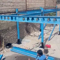 جوشکاری اسکلت و برشکاری سیار