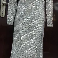 لباس مجلسی رنگ و پارچه بروز ،تا سایز ۴۴ هم میخوره