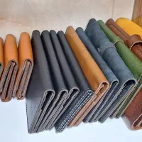 کیف پول چرم دست دوز