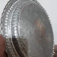 سینی مسی قدیمی|کلکسیون اشیاء عتیقه|کرمانشاه, |دیوار