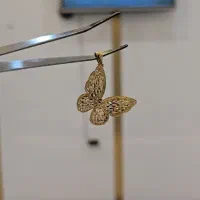 انگشتر و پلاک پروانه بدون اجرت|جواهرات|زنجان, |دیوار