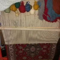 فرش دست بافت نیمه کاره|فرش|اراک, |دیوار