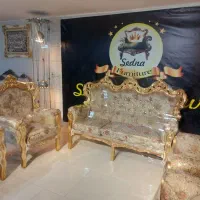 مبل استیل سلطنتی ۷نفره مدل ژاله