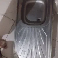 زیر تلوزیون و سینک ظرف شویی|آب‌چکان و نظم‌دهنده ظروف|شیراز, ماه فیروزان|دیوار