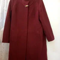 پالتو زنانه زرشکی سایز بزرگ استردار|لباس|بندر انزلی, سامانسر|دیوار