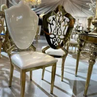 صندلی تاجدار طلایی تالار